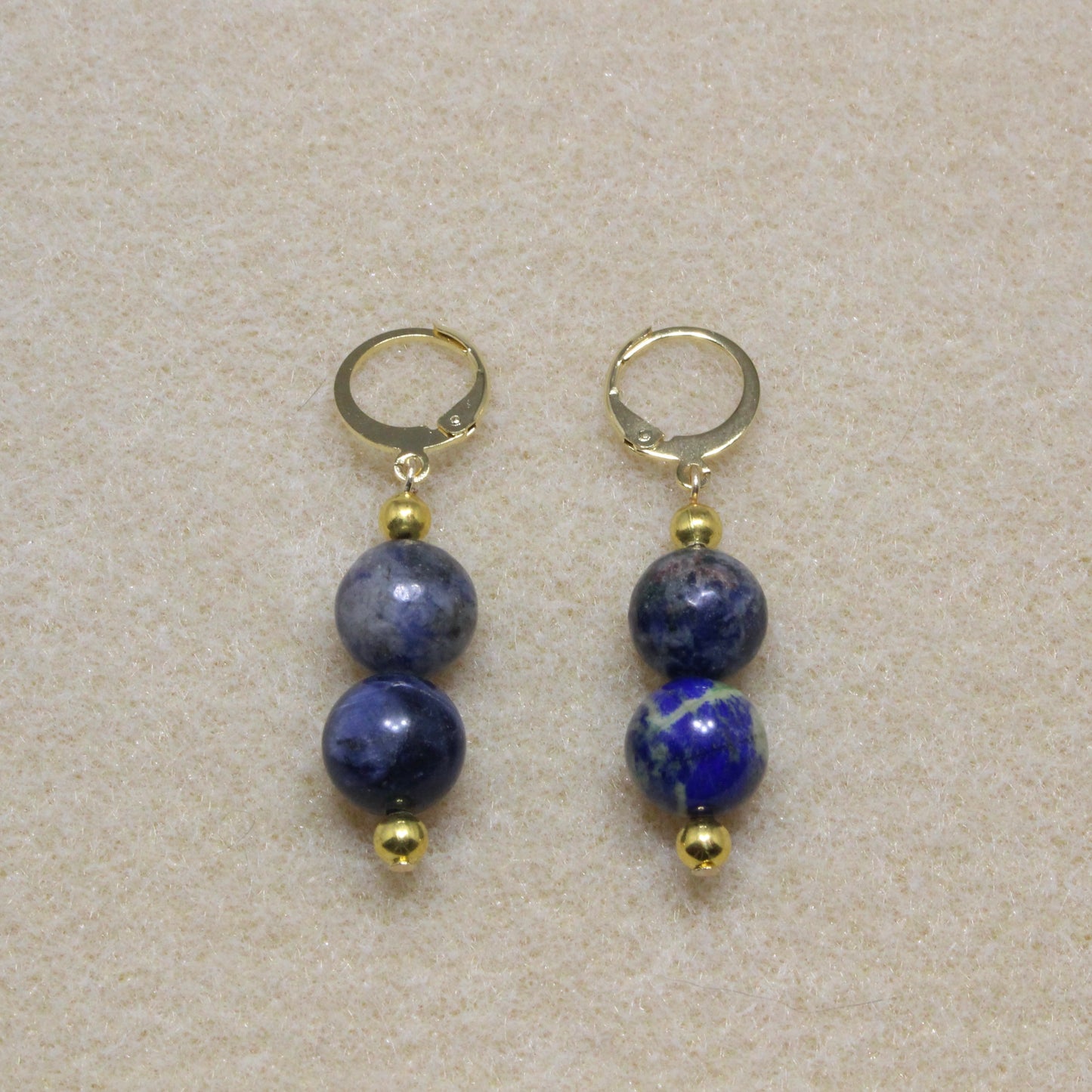 Azurite Drop Earrings