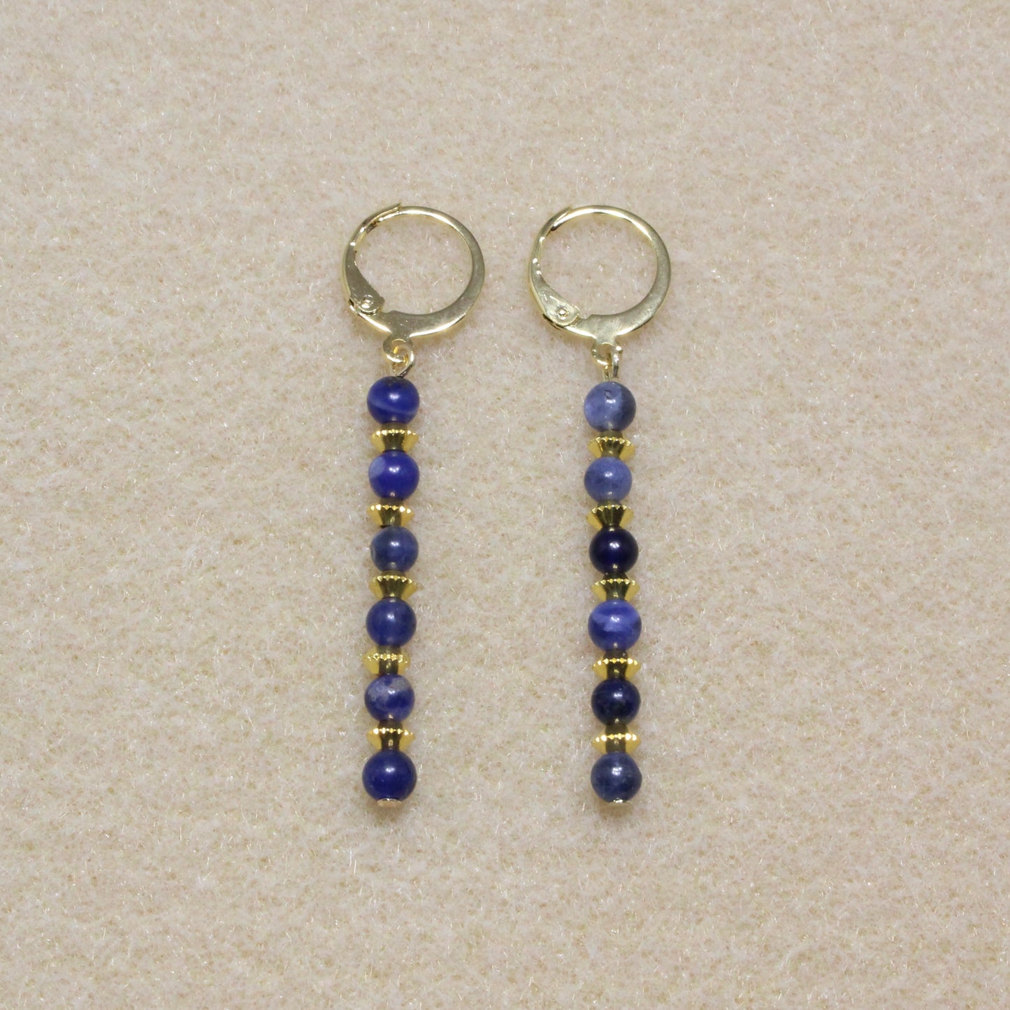 Sodalite Dangle Earrings