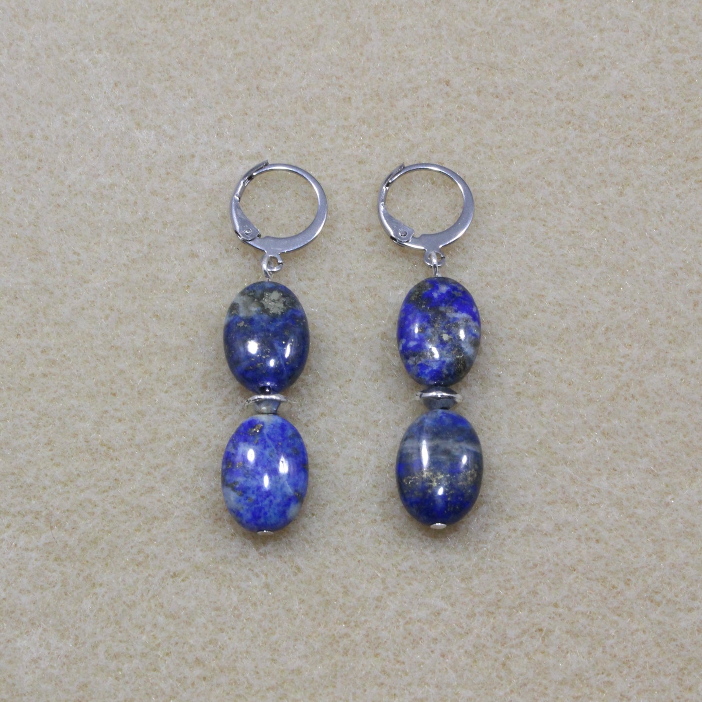 Lapis lazuli Drop Earrings