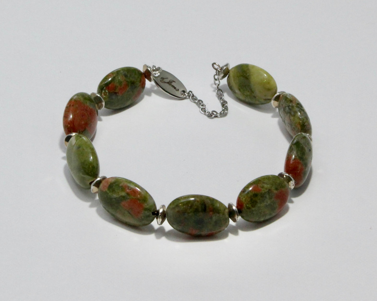 Unakite Bracelet - with Spacers