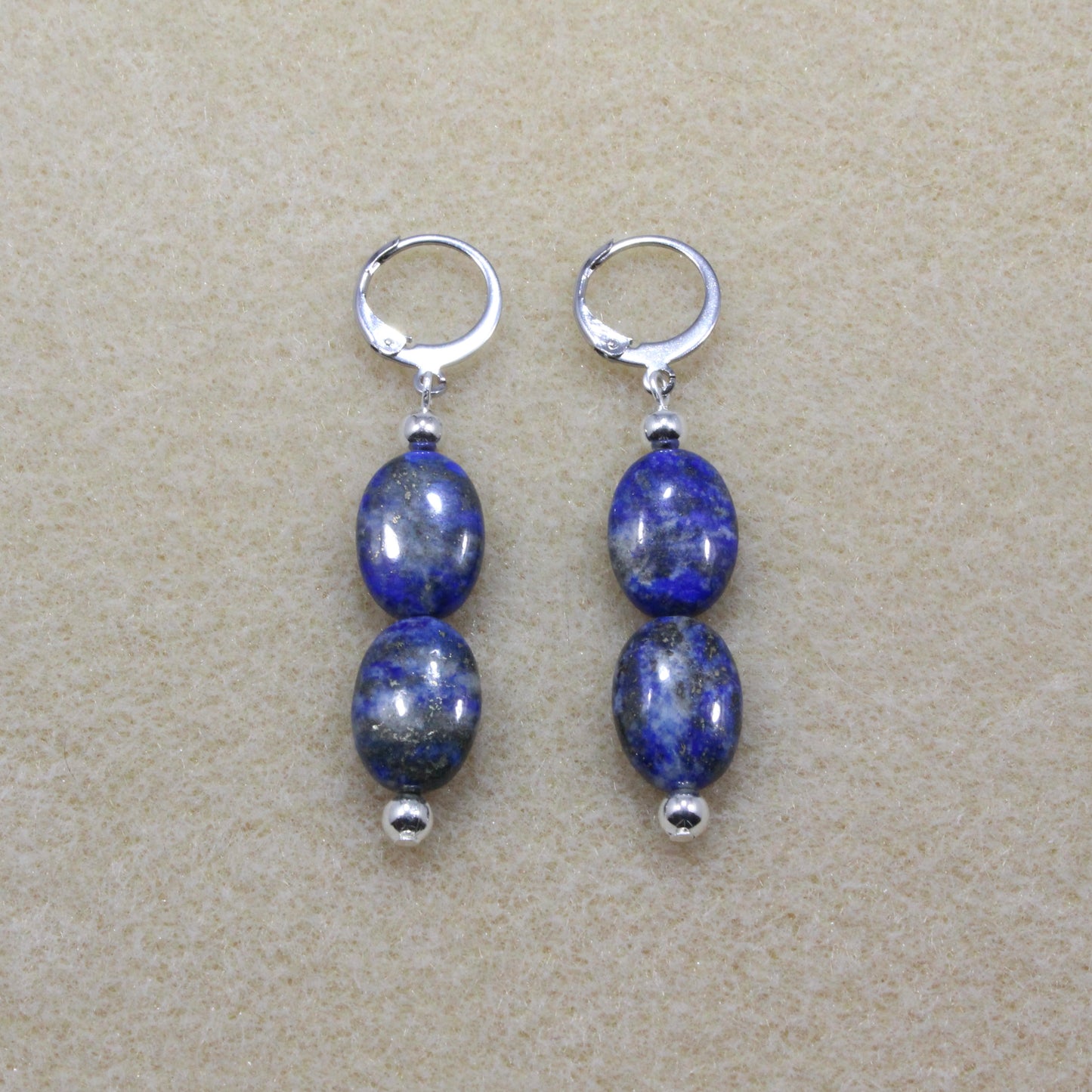 Lapis lazuli Drop Earrings