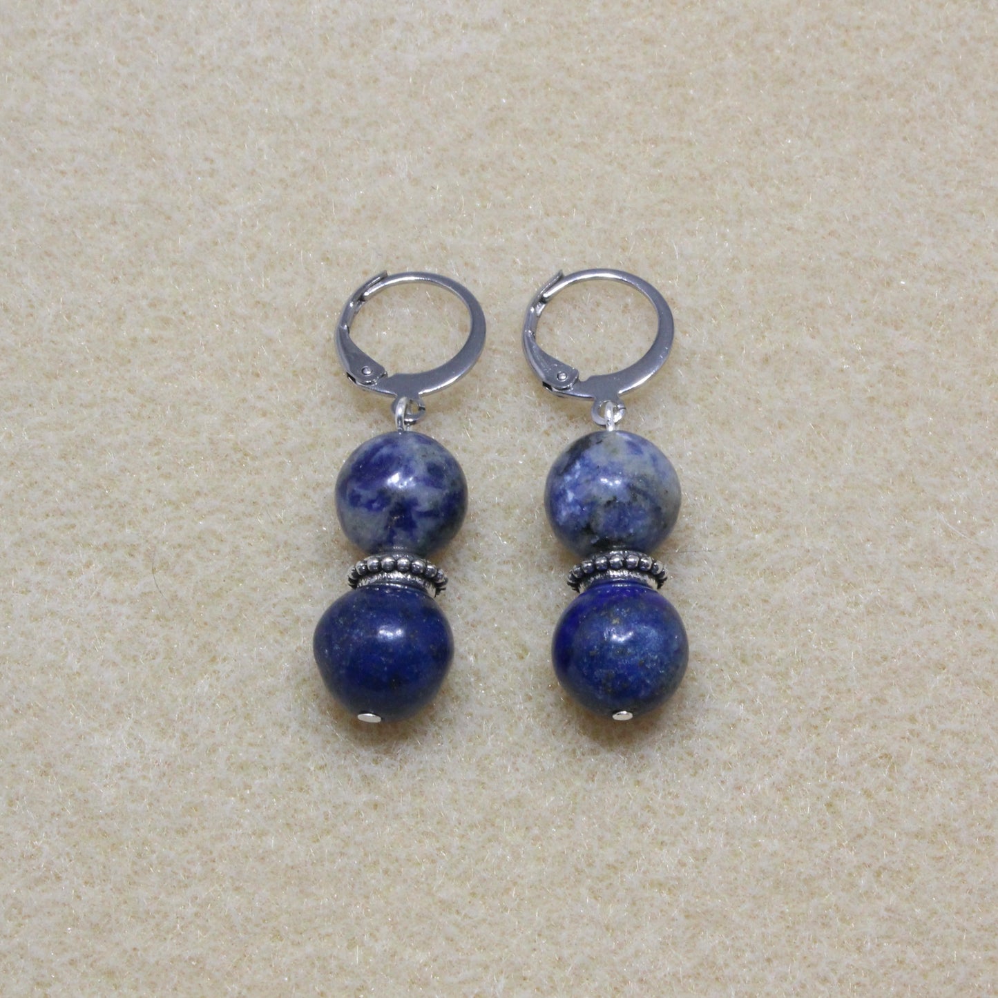 Azurite Drop Earrings