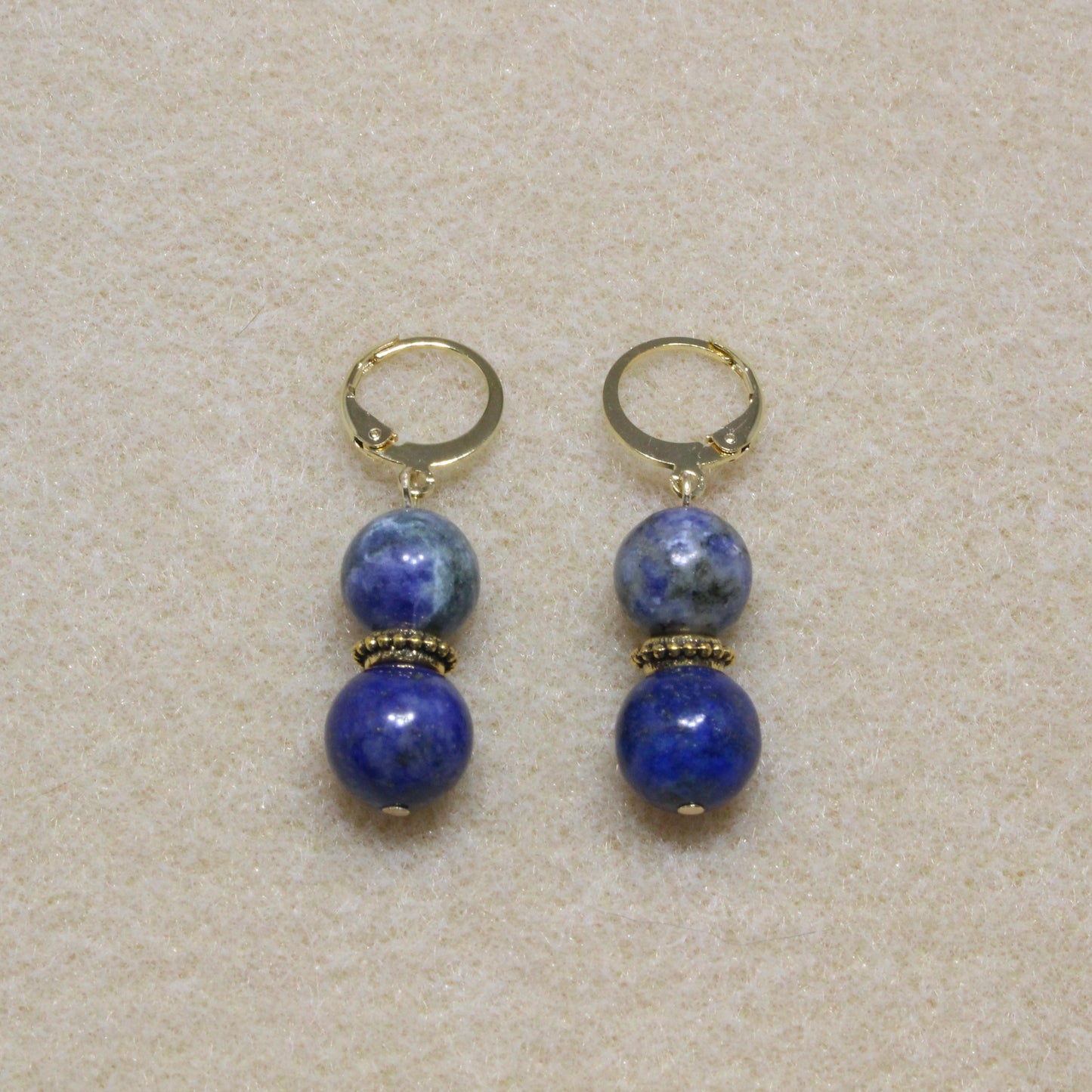 Azurite Drop Earrings